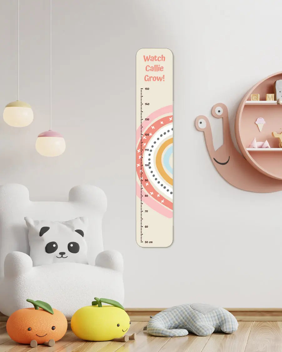 rainbow growth chart  