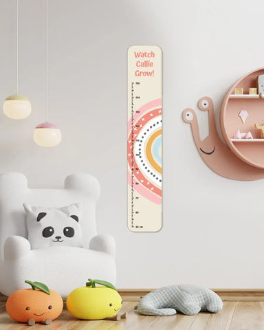 rainbow growth chart  