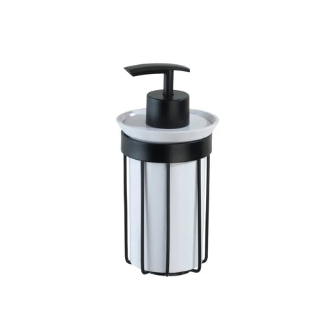 Wenko - Soap Dispenser Classic Plus Black - Elegant & Stylish ✨🧼