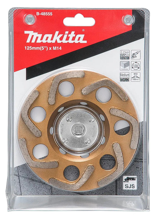 Makita - Tarcza diamentowa Turbo do cięcia betonu - Precyzja i trwałość gwarantowane! ⚙️✨