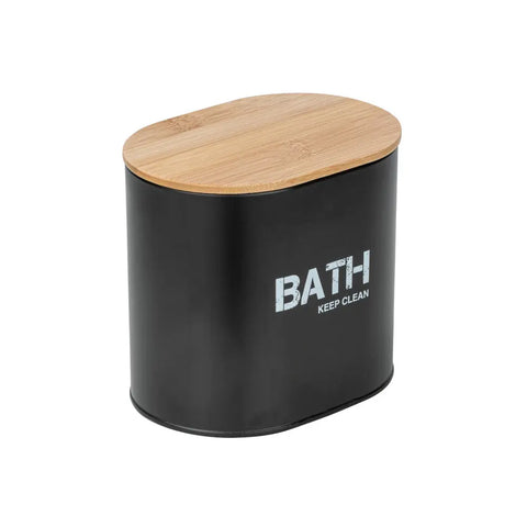 Wenko - Black Bath Box Gara - Chic Organizer 🖤🧼✨