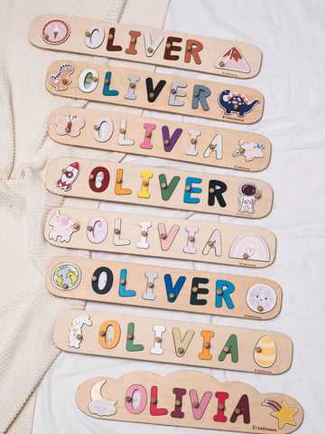 children wooden puzzle