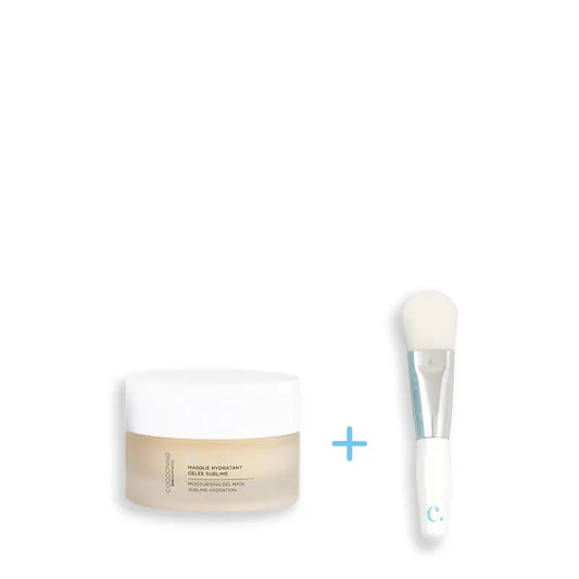 Cocooning Biocosmetics - Hydrating Sublime Jelly Mask + Face Brush - Revitalize Your Skin! ✨💦