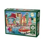 Vintage Weichnachtsshopping 1000 Teile