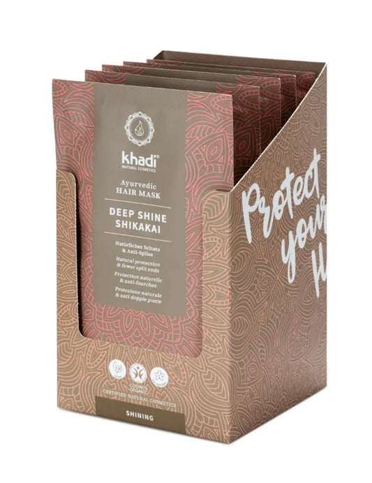 KHADI Haarmaske Deep Shine Shikakai