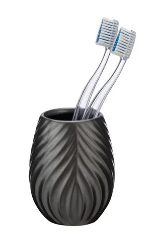 Keramik Zahnputzbecher Idro anthrazit
