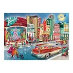 Vintage Weichnachtsshopping 1000 Teile