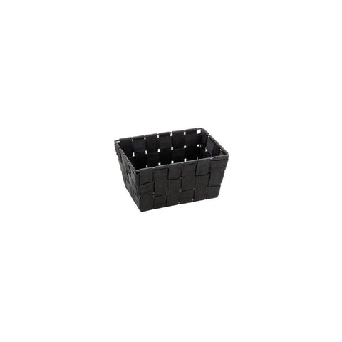 Wenko - Adria Mini Black Basket - Elegant Bath Organization! 🛁🖤