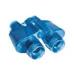 Fernglas blau transparent 3.5-fache Vergrösserung
