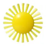 Pluï Sonne Spiel-/Badebürste (MQ6)