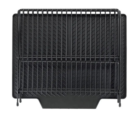 Abtropfmatte Nelia mit Gestell Schwarz