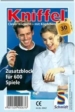Kniffelblock (1 Stk für 600 Spiele)