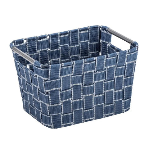 Wenko - Fedra M Blue Basket - Stylish Bathroom Organization! 🌊🛁
