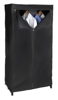 Kleiderschrank Deep Black 150 x 75 x 50 cm
