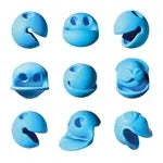 Mox Spiel-/Stressball blau 3er Set SV
