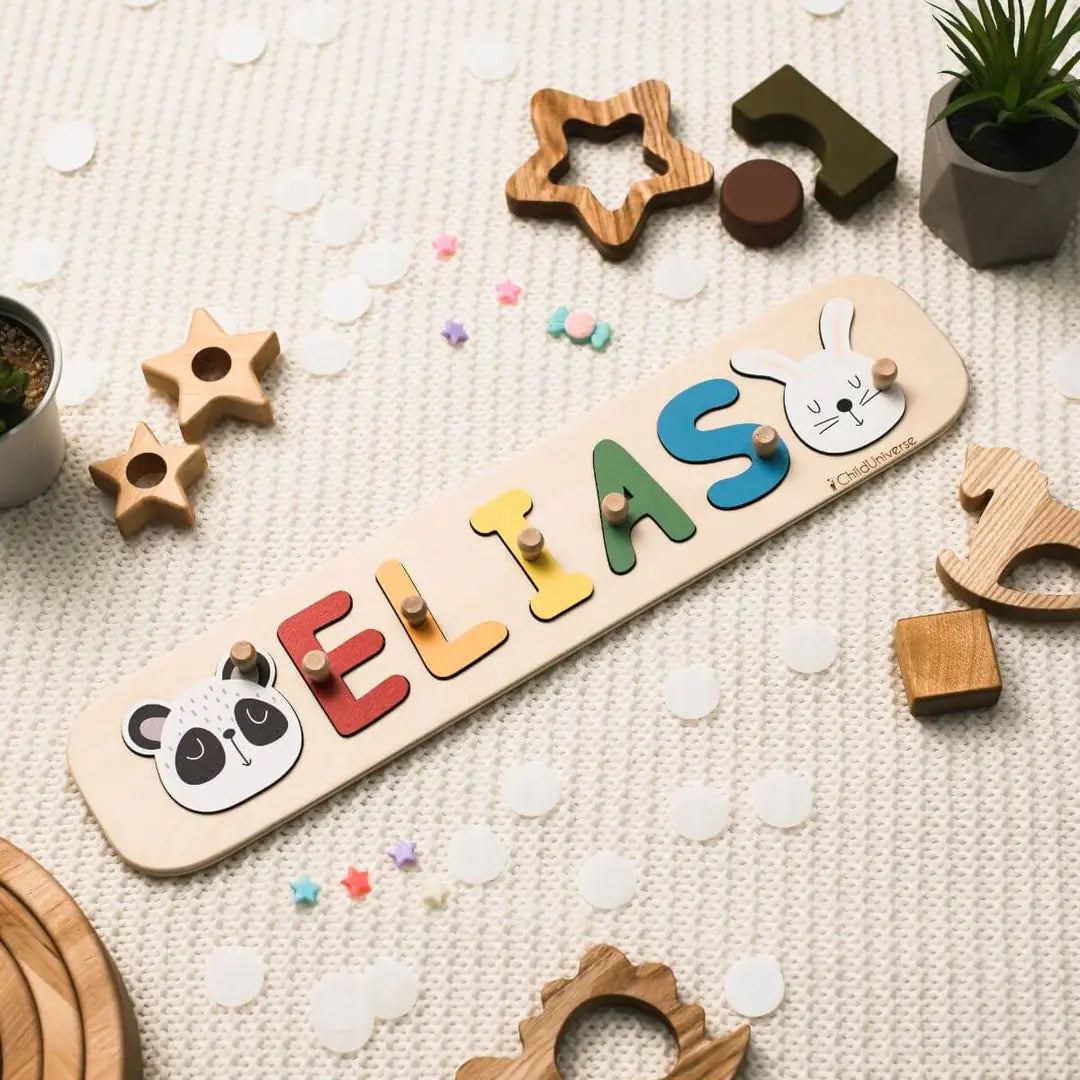 boys birthday name puzzle 