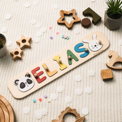 boys birthday name puzzle 