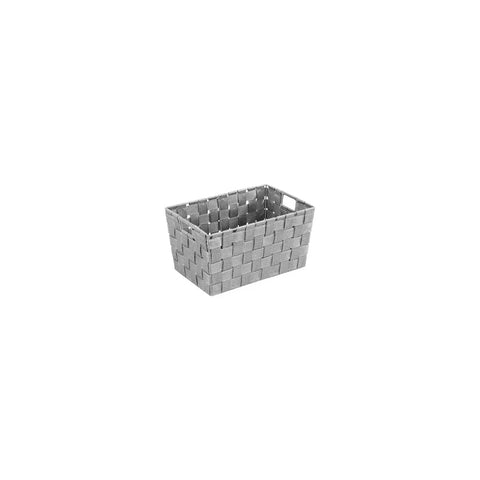 Wenko - Adria S Gray Basket - Stylish Bathroom Solution 🛁✨