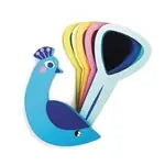 Pfau mit 5 Farben