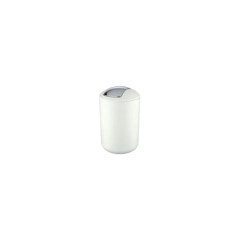 Wenko - Swing Lid Bucket Brazil S 2 Liters White - Stylish & Functional Storage! 🗑️✨
