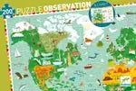 Puzzle Rund um die Welt 200 Teile inkl. Büchlein