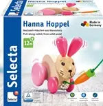 Nachzieh-Hase Hanna Hoppel 13cm