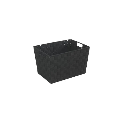 Wenko - Adria M Black Basket - Elegant Bathroom Organizer 🧺✨