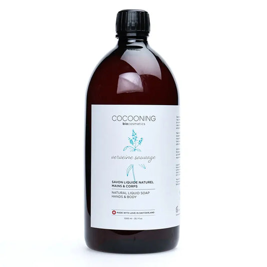 Cocooning Biocosmetics - Natural Liquid Soap Lavender 1L 🌸💧 - Gentle Clean & Calming Aroma!