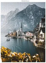 Hallstatt Österreich 1000 Teile (Tobias Hägg)
