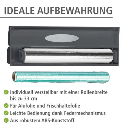 Folienspender Perfect Cutter grau