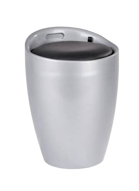 Badhocker Candy silber 