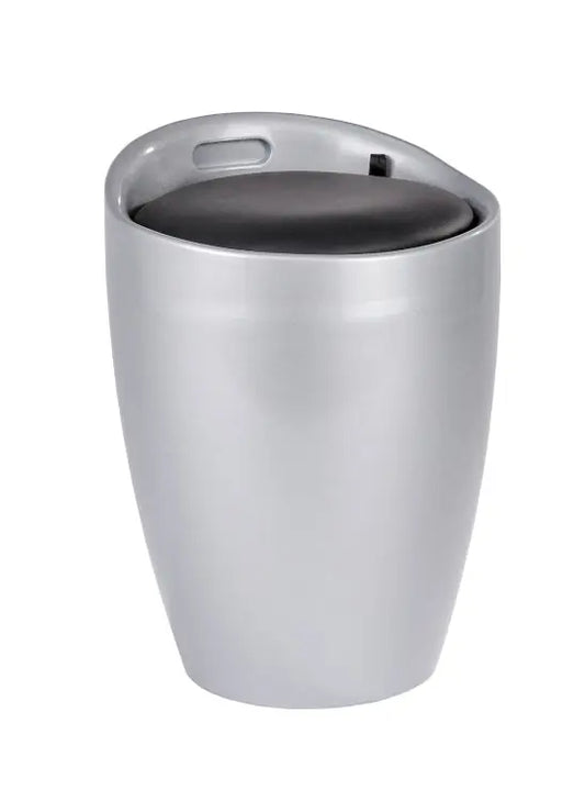 Badhocker Candy silber 
