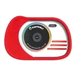 Foto- und Videokamera rot