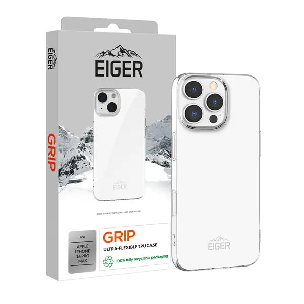 iPhone 16 Pro Max, Grip Case trans.
