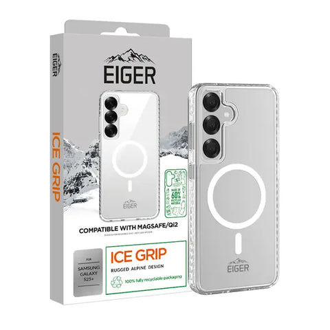 Galaxy S25+, Ice Grip MagSafe Case trans.