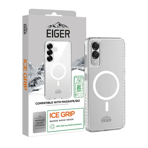 Galaxy S25 Edge, Ice Grip MagSafe Case GRS trans.