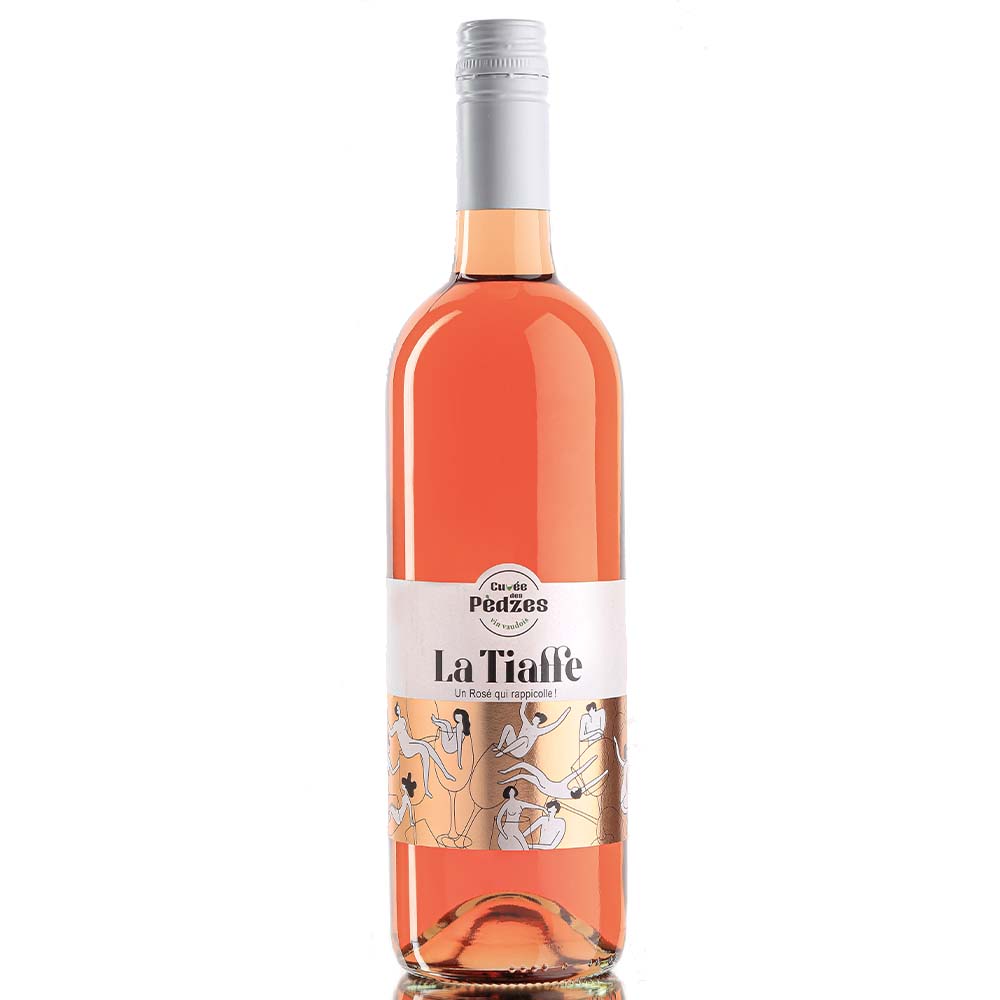Bio Bourgeon La Tiaffe Ass_cép_rosé VAUD AOC Pèdzes 75cl