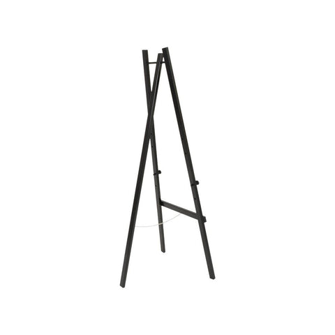 Securit® Kiefernholz Staffelei, 165cm, Schwarz, Outdoor