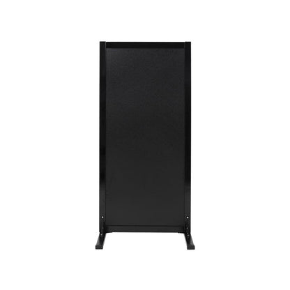 Securit® Holz Kundenstopper T-Fuss, 115x56cm, Schwarz, Outdoor