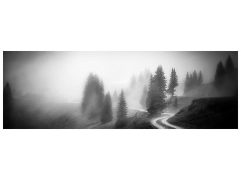 Leinwandbild Panorama In The Mountains