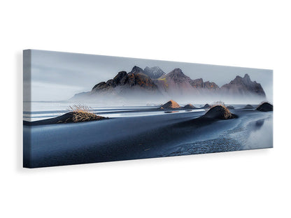 Leinwandbild Panorama Stokksnes