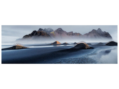 Leinwandbild Panorama Stokksnes