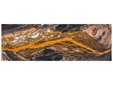 Leinwandbild Panorama The Pulse Of The Earth