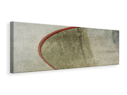 Leinwandbild Panorama The Red Curve