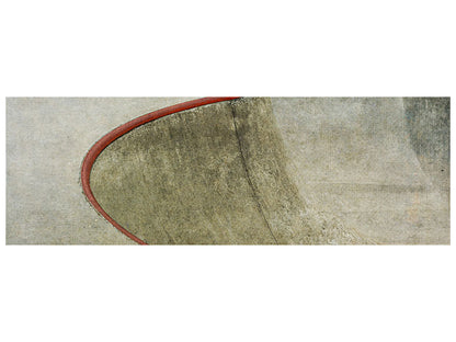 Leinwandbild Panorama The Red Curve