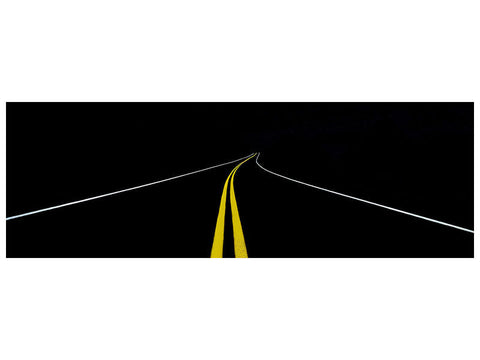 Leinwandbild Panorama The Road To Nowhere