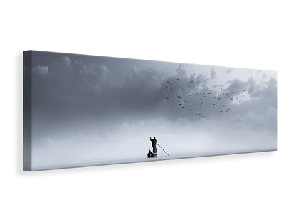 Leinwandbild Panorama The Way Back