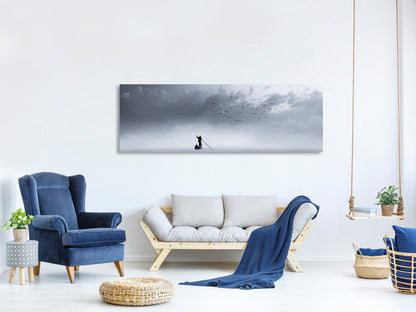 Leinwandbild Panorama The Way Back