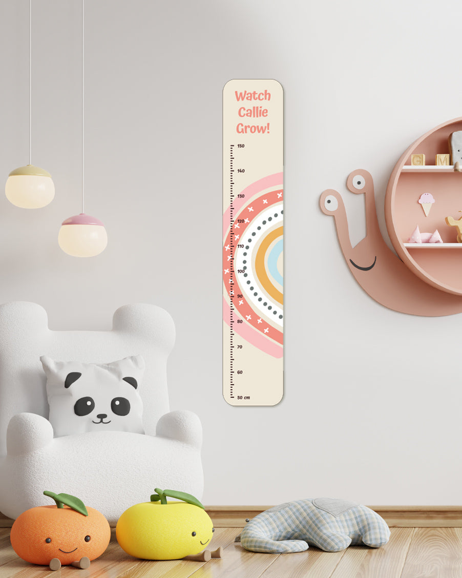 rainbow growth chart  