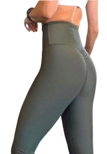 736 Scrunch Butt Leggings in Khaki